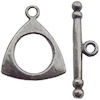 Clasp Zinc alloy Jewelry Finding, Lead-Free Ring 19x19mm Stick 25x7mm, Sold per pkg of 600