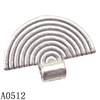 Pendant Lead-Free Zinc Alloy Jewelry Findings, Fan 24x7mm hole=3mm Sold per pkg of 500
