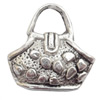 Pendant Lead-Free Zinc Alloy Jewelry Findings, Bag 19x18.5mm Sold per pkg of 400