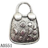 Pendant Lead-Free Zinc Alloy Jewelry Findings, Bag 15x21.5mm Sold per pkg of 400
