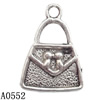 Pendant Lead-Free Zinc Alloy Jewelry Findings，15x21.5mm hole=2mm Sold per pkg of 500