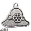 Pendant Lead-Free Zinc Alloy Jewelry Findings，20.5x18mm hole=1.5mm Sold per pkg of 400