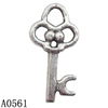 Pendant Lead-Free Zinc Alloy Jewelry Findings，10x19.5mm hole=3mm Sold per pkg of 1000