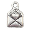 Pendant Lead-Free Zinc Alloy Jewelry Findings，6x10mm hole=1mm Sold per pkg of 2000