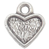 Pendant Lead-Free Zinc Alloy Jewelry Findings，10x11mm hole=1.2mm Sold per pkg of 2000