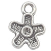 Pendant Lead-Free Zinc Alloy Jewelry Findings，9x12mm hole=1mm Sold per pkg of 1500