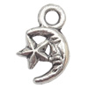 Pendant Lead-Free Zinc Alloy Jewelry Findings，7x11mm hole=2mm Sold per pkg of 2000