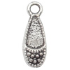 Pendant Lead-Free Zinc Alloy Jewelry Findings，16x6mm hole=1.5mm Sold per pkg of 1500