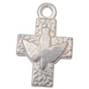 Pendant Lead-Free Zinc Alloy Jewelry Findings，16x24mm hole=2mm Sold per pkg of 300