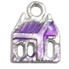 Pendant Lead-Free Zinc Alloy Jewelry Findings，13x17mm hole=2.5mm Sold per pkg of 500