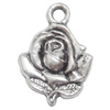 Pendant Lead-Free Zinc Alloy Jewelry Findings，14x19mm hole=2mm Sold per pkg of 500