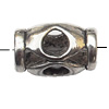 European Style Beads Zinc Alloy Jewelry Findings Lead-free, Tube 12x7mm hole=5mm, Sold per pkg of 400