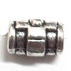 European Style Beads Zinc Alloy Jewelry Findings Lead-free, Tube 10x7mm hole=3.5mm, Sold per pkg of 600