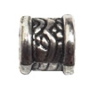 European Style Beads Zinc Alloy Jewelry Findings Lead-free, Tube 7x7mm hole=3mm, Sold per pkg of 700