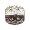 European Style Beads Zinc Alloy Jewelry Findings Lead-free, Drum 8x8mm hole=3mm, Sold per pkg of 600