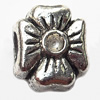 European Style Beads Zinc Alloy Jewelry Findings Lead-free, Cross 10x11.5mm hole=4mm, Sold per pkg of 300