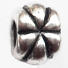 European Beads Zinc Alloy Jewelry Findings Lead-free, 8x11mm hole=4mm, Sold per pkg of 400