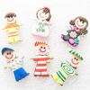 Jewelry Finding Pendant With Zinc Alloy With Fimo 18X25mm, Sold by Bag