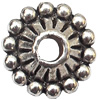 Donut Zinc Alloy Jewelry Findings Lead-free 11mm hole=2mm Sold per pkg of 500