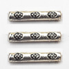 Tube Zinc Alloy Jewelry Findings Lead-free 14x3mm hole=1mm Sold per pkg of 2000