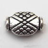 Twist Zinc Alloy Jewelry Findings Lead-free 7x11mm hole=1mm Sold per pkg of 800