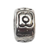 Donut Zinc Alloy Jewelry Findings Lead-free 7x4mm hole=1mm Sold per pkg of 1500