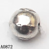 Round Zinc Alloy Jewelry Findings Lead-free 6mm hole=1mm Sold per pkg of 1500