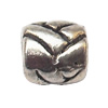 Zinc Alloy Jewelry Findings Lead-free 5x5mm hole=2mm Sold per pkg of 2000