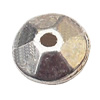 Coin Zinc Alloy Jewelry Findings Lead-free 6x3mm hole=1mm Sold per pkg of 3000