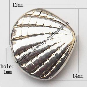 Zinc Alloy Jewelry Findings Lead-free 12x14mm hole=1mm Sold per pkg of 500