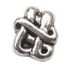 Nugget Zinc Alloy Jewelry Findings Lead-free 7x8mm hole=1mm Sold per pkg of 1000