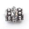 Helix Zinc Alloy Jewelry Findings Lead-free 7x6mm hole=2mm Sold per pkg of 1000
