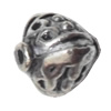 Zinc Alloy Jewelry Findings Lead-free 9x9mm hole=1mm Sold per pkg of 500