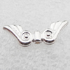 Zinc Alloy Jewelry Findings Lead-free 21x7mm hole=1mm Sold by KG