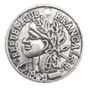 Zinc Alloy Jewelry Findings Lead-free, Pendant Coin 18mm hole=1mm Sold per pkg of 500