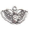 Zinc Alloy Jewelry Findings Lead-free, Pendant Animal 12x18mm hole=1mm Sold per pkg of 600