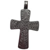 Zinc Alloy Jewelry Findings Lead-free, Pendant Cross 39x48mm hole=5mm Sold per pkg of 100