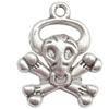 Zinc Alloy Jewelry Findings Lead-free, Pendant Skeleton 18x23mm hole=1.5mm Sold per pkg of 500