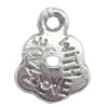 Zinc Alloy Jewelry Findings Lead-free, Pendant 8x10mm hole=1mm Sold per pkg of 2000