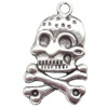 Zinc Alloy Jewelry Findings Lead-free, Pendant Skeleton 19x32mm hole=3mm Sold per pkg of 300