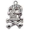 Zinc Alloy Jewelry Findings Lead-free, Pendant Skeleton 14x24mm hole=2mm Sold per pkg of 500