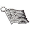 Zinc Alloy Jewelry Findings Lead-free, Pendant 28x14mm hole=2.5mm Sold per pkg of 300