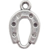 Zinc Alloy Jewelry Findings Lead-free, Pendant 12x18mm hole=1.5mm Sold per pkg of 700
