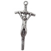 Zinc Alloy Jewelry Findings  Lead-free, Pendant Cross 41x18mm hole=1.5mm Sold per pkg of 400