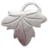 Zinc Alloy Jewelry Findings  Lead-free, Pendant Leaf 29x17mm hole=3mm Sold per pkg of 600