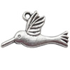 Zinc Alloy Jewelry Findings  Lead-free, Pendant Animal 25x14mm hole=1mm Sold per pkg of 700