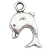 Zinc Alloy Jewelry Findings  Lead-free, Pendant Animal 13x15mm hole=1.5mm Sold per pkg of 1000