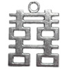 Zinc Alloy Jewelry Findings Lead-free, Pendant 24x31mm hole=3mm Sold per pkg of 200
