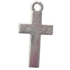Pendant  Lead-Free Zinc Alloy Jewelry Findings Cross 13x21.5mm hole=1.5mm，Sold per pkg of 600