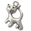 Pendant  Lead-Free Zinc Alloy Jewelry Findings Animal 13x23mm hole=1.5mm，Sold per pkg of 300
